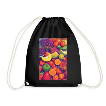 Fruit - Sac de sport léger - noir - Devant