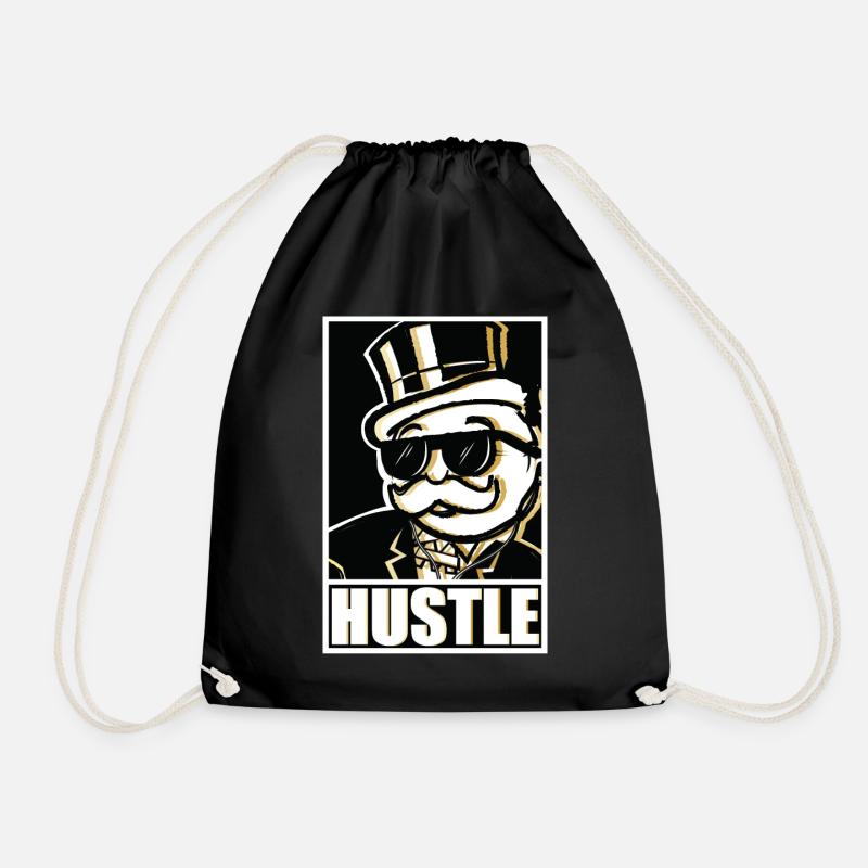 Monopoly Hustle Mr. Monopoly - Turnbeutel - Schwarz