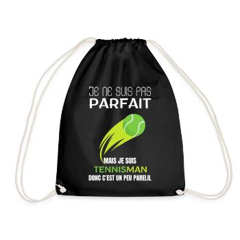 Tennisman Pas Parfait - Sac de sport léger - noir - Devant