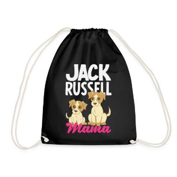 Drôle de Jack Russell Propriétaire Cadeau - Sac de sport léger - noir - Devant
