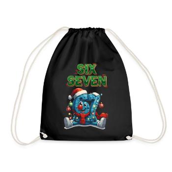 67 Six Seven Christmas 6 7 - Sac de sport léger - noir - Devant