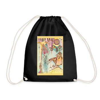 Dreambirds Edict - Drawstring Bag - black - Front