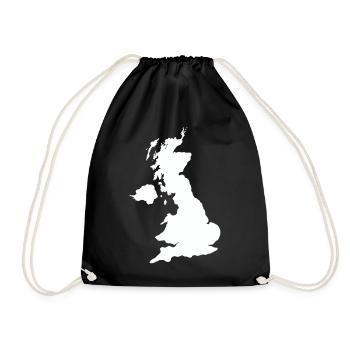 england_country - Turnbeutel - Schwarz - Vorne