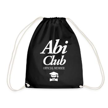 Abi Club Official Member - Drawstring Bag - black - Front