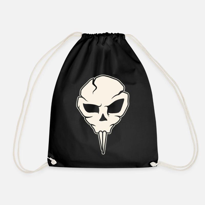 Nosferatu Totenkopf - Turnbeutel - Schwarz