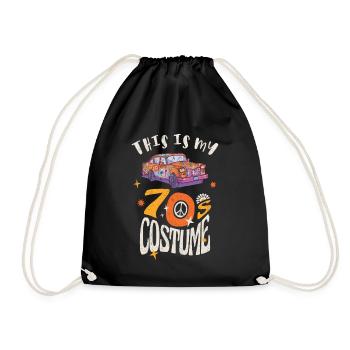 C’est mon effet grunge costume des années 70 - Sac de sport léger - noir - Devant