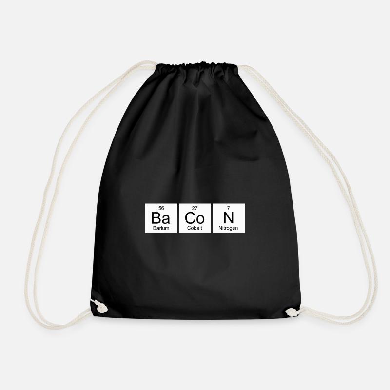 bacon - Sac de sport léger - noir