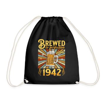 Perfection Depuis 1942 - Anniversaire 80 Ans - Sac de sport léger - noir - Devant