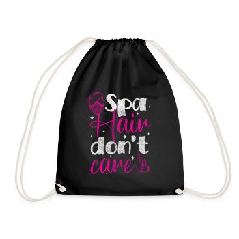 Wellness Holiday Priority Switch Off - Drawstring Bag - black - Front