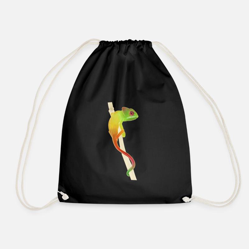 caméléon - Sac de sport léger - noir