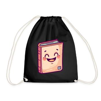 Lire le roman Bookworm - Sac de sport léger - noir - Devant