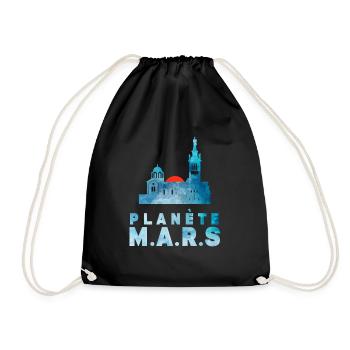 Planète Mars 2 - Sac de sport léger - noir - Devant