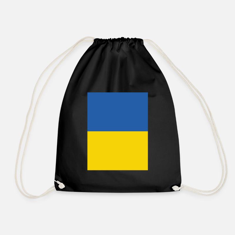 Solidarité avec l’Ukraine - Sac de sport léger - noir