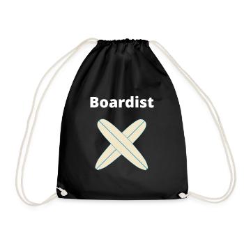 Surf boardiste - Sac de sport léger - noir - Devant