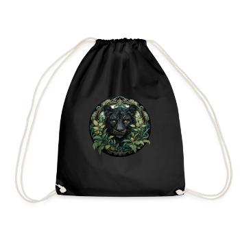 Jungle, Nature Design Cadeau - Sac de sport léger - noir - Devant