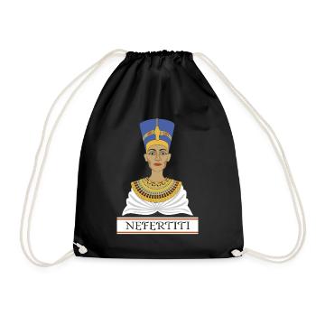 Néfertiti - Sac de sport léger - noir - Devant