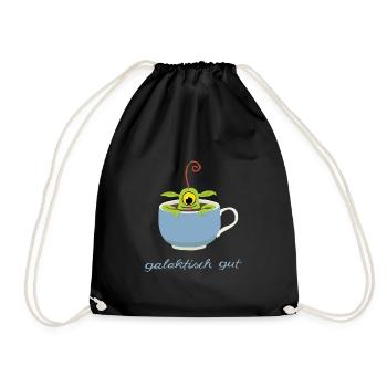 galaktisch gut - Turnbeutel - Schwarz - Vorne