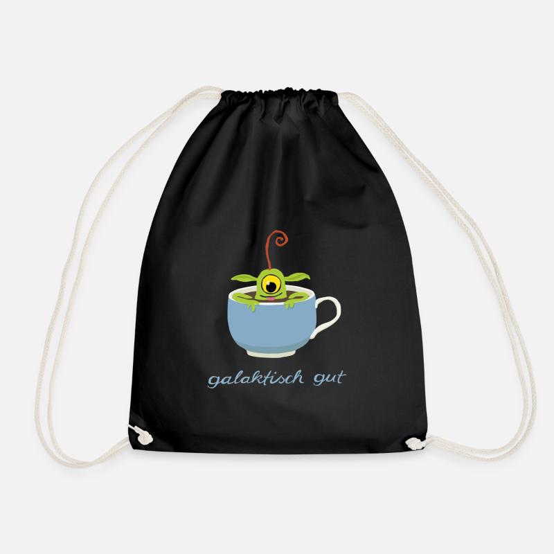 galaktisch gut - Turnbeutel - Schwarz
