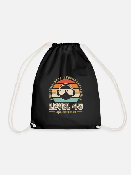 Level 49 - Sac de sport léger - noir