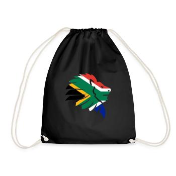 Drapeau Afrique du Sud Afrikaans Suid-Afrika - Sac de sport léger - noir - Devant