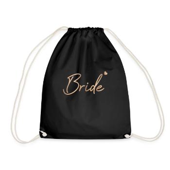 Chemise bride - Sac de sport léger - noir - Devant