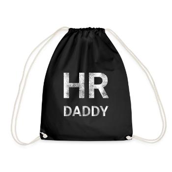 Human Resources HR Daddy - Drawstring Bag - black - Front