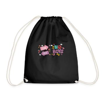 Polter designs - Turnbeutel - Schwarz - Vorne