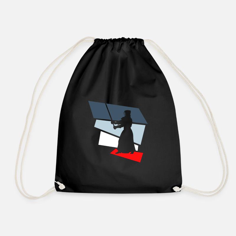 kendo retro - Sac de sport léger - noir