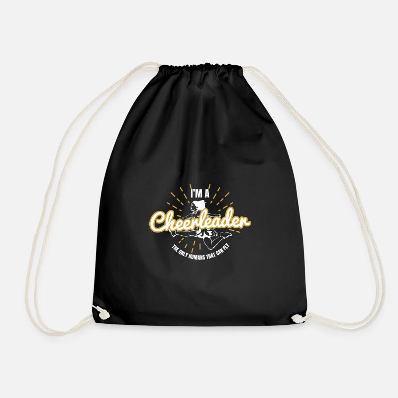 Cheerleader Cheer - Turnbeutel - Schwarz