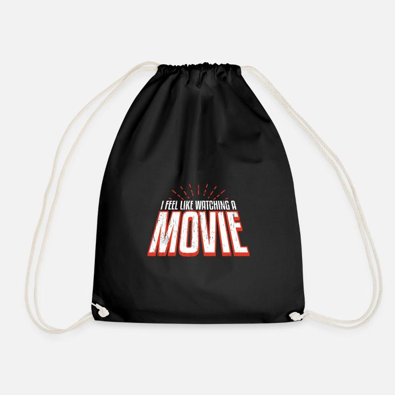 Movie - Drawstring Bag - black