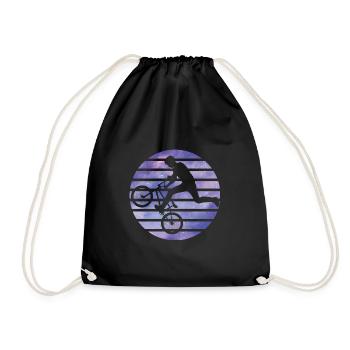 BMX Roue Sport extrême BMX Trick Halfpipe - Sac de sport léger - noir - Devant