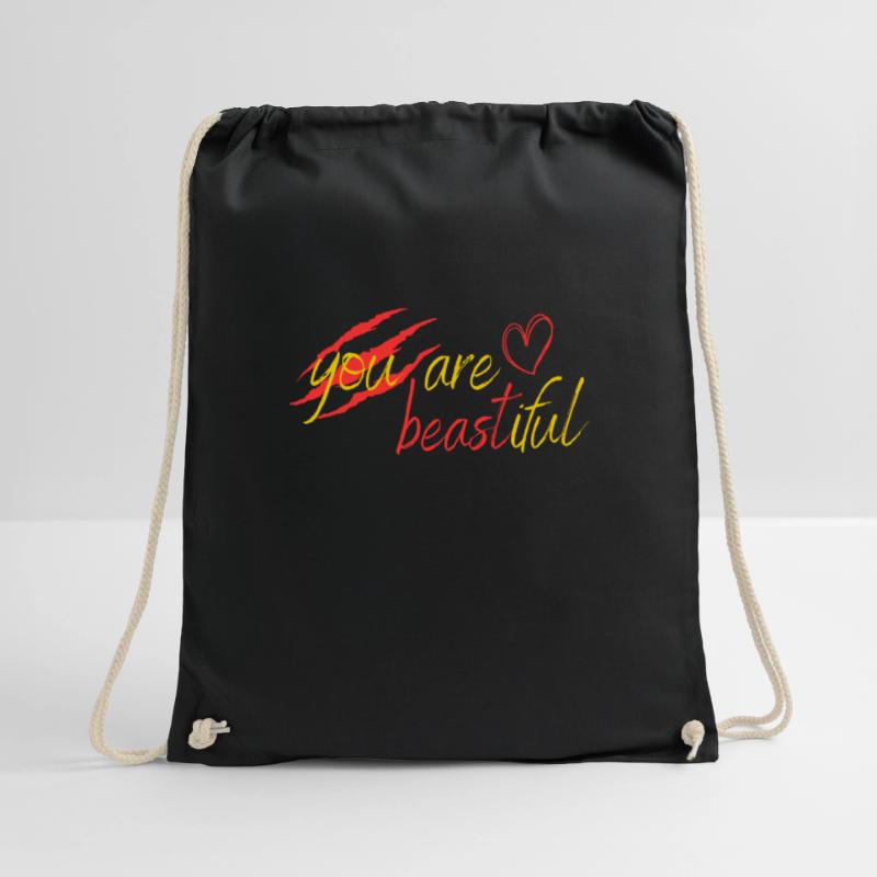 Biest oder Schönheit? Turnbeutel