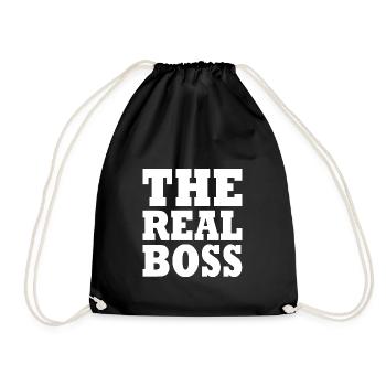 The real boss - Sac de sport léger - noir - Devant