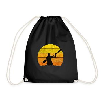 Paddle - Drawstring Bag - black - Front