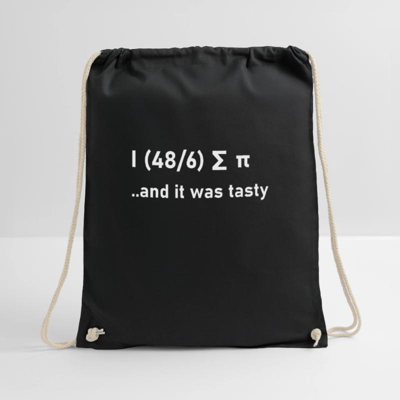 Nerd Math Jokes Gift Gift Idea Funny Drawstring Bag