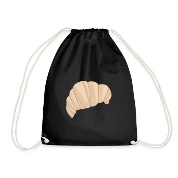 Croissant Symbol Essen - Sac de sport léger - noir - Devant