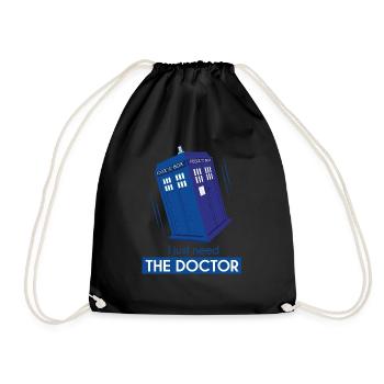 I just need the doctor -2 - Sac de sport léger - noir - Devant