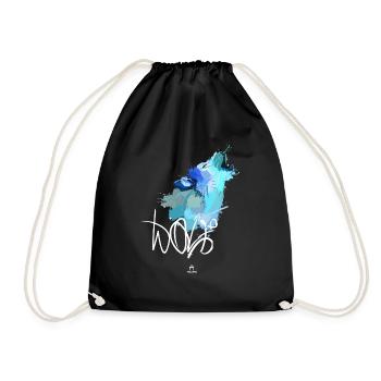 Wolf - Sac de sport léger - noir - Devant