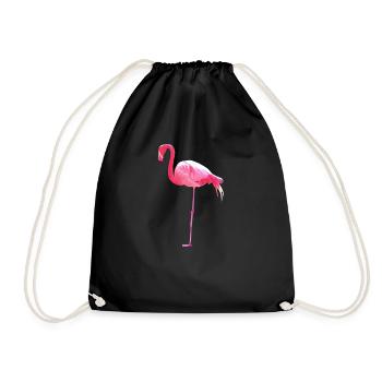 Pink Flamingo - Sac de sport léger - noir - Devant