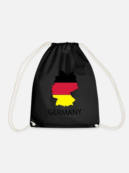 germany - Turnbeutel - Schwarz