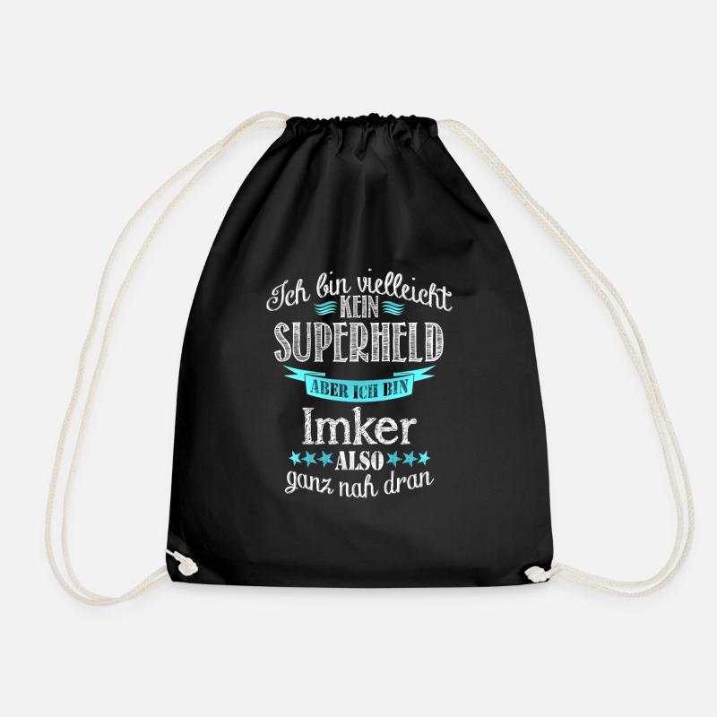 Imker - Turnbeutel - Schwarz