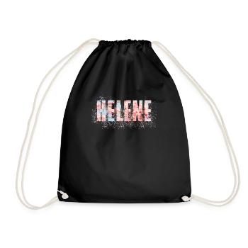 Helene - Turnbeutel - Schwarz - Vorne