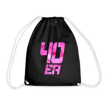 40 - Sac de sport léger - noir - Devant