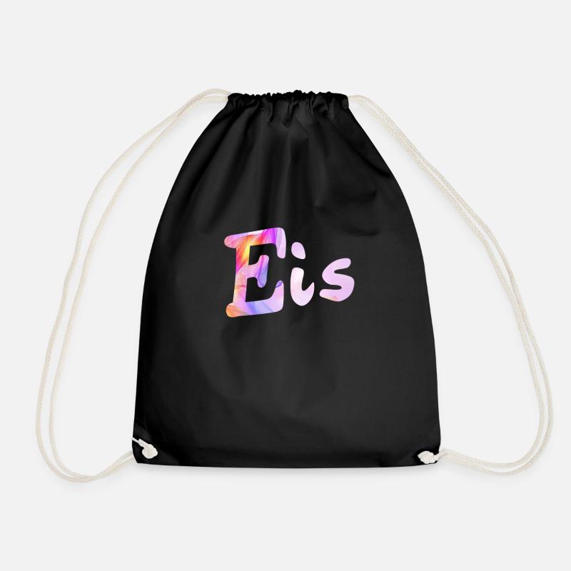 Eis - Turnbeutel - Schwarz