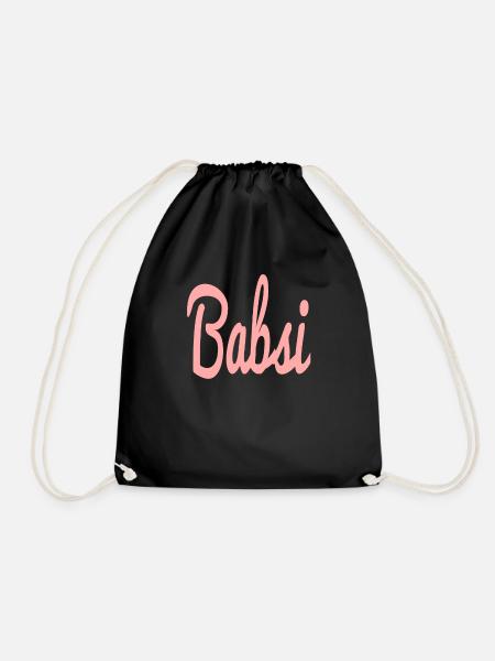 Babsi - Turnbeutel - Schwarz
