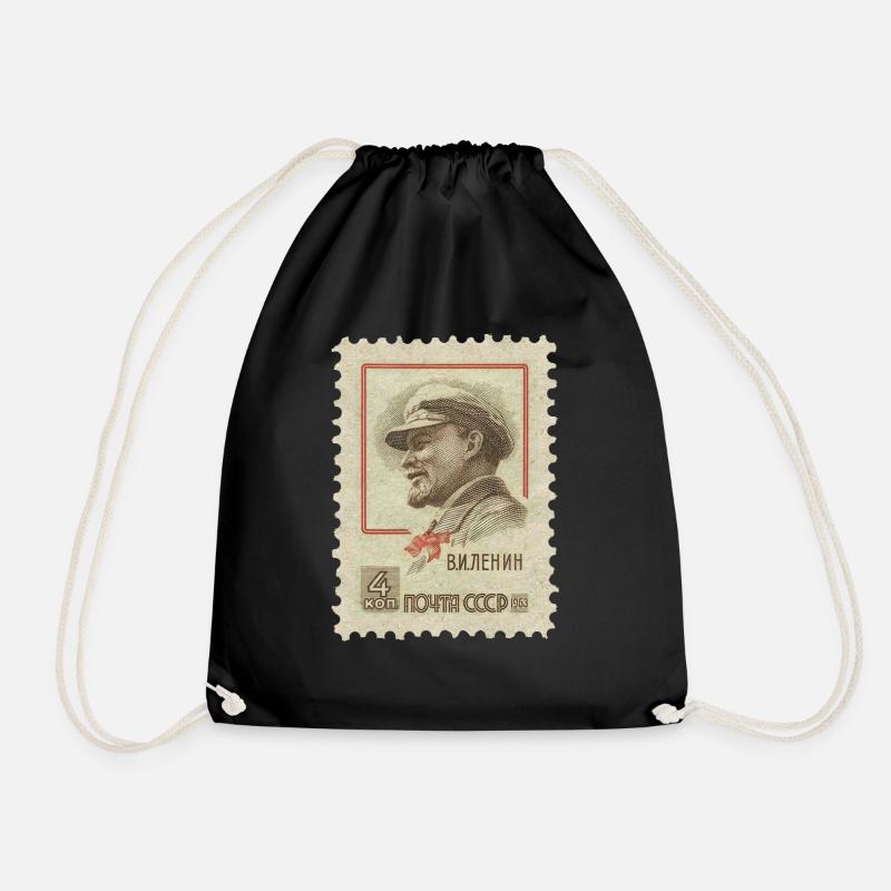 Lenin - Turnbeutel - Schwarz