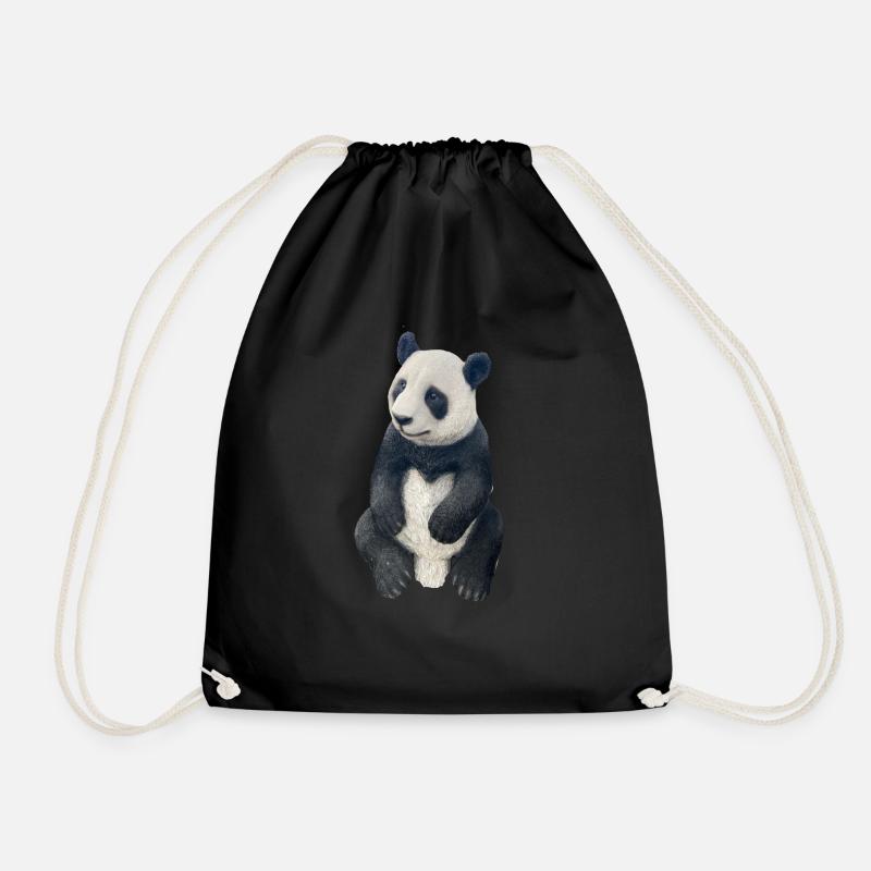 Panda - Sac de sport léger - noir