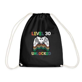 Niveau 30 débloqué - Sac de sport léger - noir - Devant