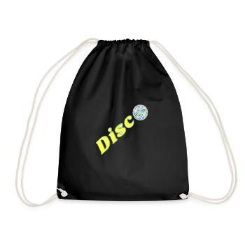 Disco - Turnbeutel - Schwarz - Vorne