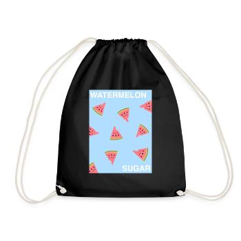 Sucre de pastèque - Sac de sport léger - noir - Devant